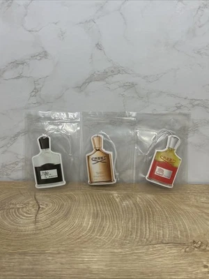 Ambientador Coche Creed Aroma Mixto Diseñador Inspirado Lujo Lote de 3 Piezas Nuevo Foto 1 de 4