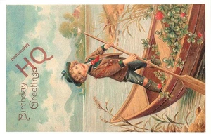 Picture Postcard: Birthday Greetings (Repro) - Foto 1 di 2