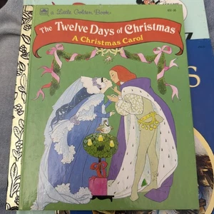The Twelve Days of Christmas A Christmas Carol - Little Golden Book Used - Picture 1 of 7
