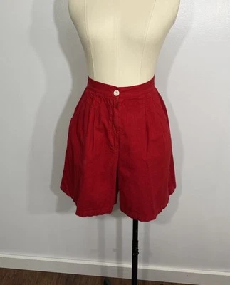 Pantalón corto vintage de lino años 90 8 Foto 1 de 4