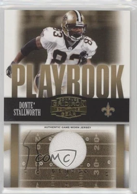 2006 Donruss Gridiron Gear Playbook O's Jersey /250 Donte Stallworth Donte' - Image 1 of 2