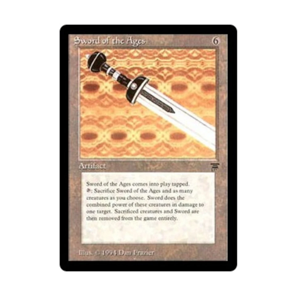WOTC MtG Legends Sword of the Ages (R) NM - Image 1 of 1