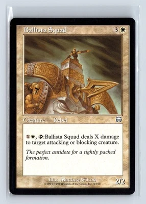 BALLISTA SQUAD – MTG Magic the Gathering Card – Mercadian Masques – Uncommon - Image 1 of 4