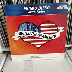 Frisko Disko Mark Farina United DJs Of America 3xLP Chicago House Mushroom Jazz - Picture 1 of 4