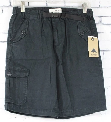 Burton Chino Shorts Boys Youth Size 26 True Black New - Изображение 1 из 2