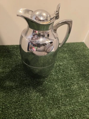 Jarra térmica al vacío Alfi frío caliente 1L Alemania 57GN-1,0 L vidrio cromado plateado Foto 1 de 4