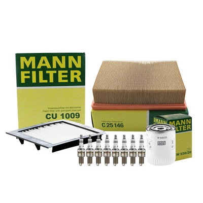 Kit de servicio de filtro de filtro Mann para Land Rover Range Rover Foto 1 de 2