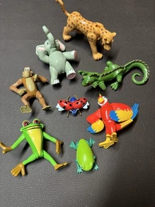 Vintage 1980s Disney The Jungle Book - 8- Figures Toy PVC figure set - Picture 1 of 5