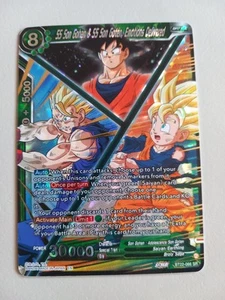 Dragon Ball Super Critical Blow SR Foil BT22-066 SS Son Gohan & SS Son Goten - Picture 1 of 1