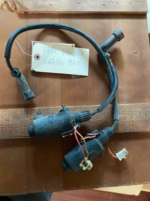 1981 Yamaha Virago XV920 XV 920 OEM Original COILS OEM PAIR. From a Running Bike - Image 1 of 2