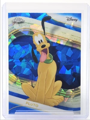 PLUTO 2025 TOPPS CROMO DISNEY ZAFIRO REFRACTOR #95 A Q4094 Foto 1 de 2