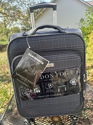 LONDON FOG DARTMOUTH COLLECTION 20” EXPANDABLE 8-WHEEL SPINNER CARRY-ON - Image 1 of 4