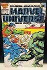 OFFICIAL HANDBOOK OF THE MARVEL UNIVERSE. DELUXE EDITION #15 Comic , Marvel