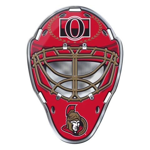 NHL - Ottawa Senators Embossed Helmet Emblem Cover