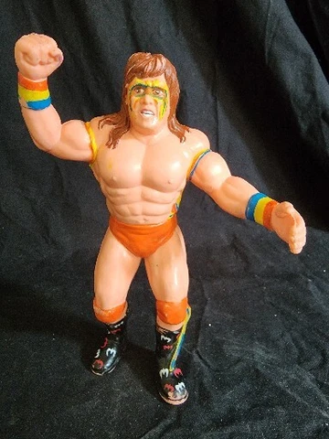 WWF Titan Sports Wrestling Superstars The Ultimate Warrior LJN 1989 Cover