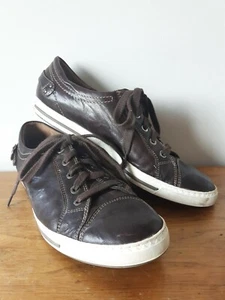 Paul Green Munchen Brown Leather lace up Shoes Men's size 8.5 US  - Picture 1 of 12