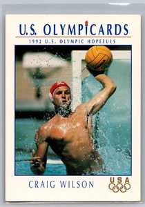 1992 Impel U.S. Olympicards #100 Craig Wilson Team USA Water Polo Olympics Card - Picture 1 of 2