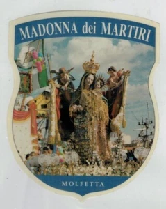 Adesivo per auto o finestra della Madonna dei Martiri di Molfetta - Foto 1 di 2