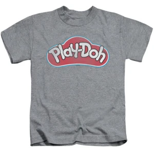Play Doh Boys T-Shirt Logo Athletic Heather Tee - Picture 1 of 1