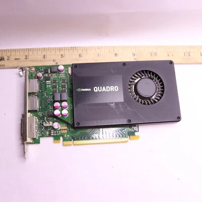 NVIDIA Graphics Card Quadro K2000 Pcie GDDR5 PCIe 2GB 699-52095-0500-130 - Image 1 of 4