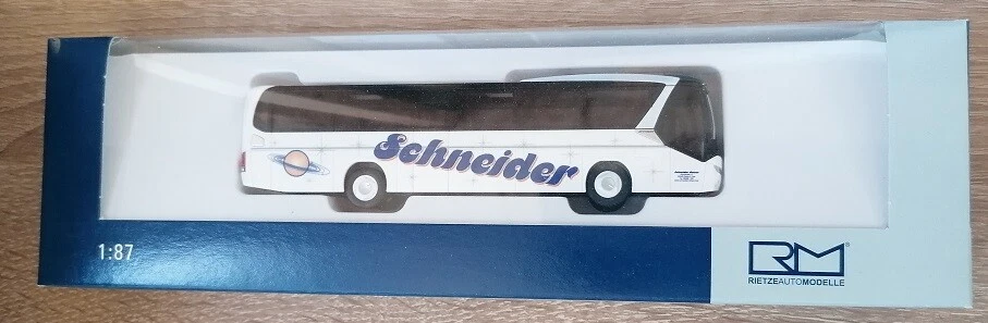 Rietze 69604 - 1/87 Neo Piano Jetliner Schneider Viaggi, Dietfurt / Zell - Nuovo - Immagine 1 di 1