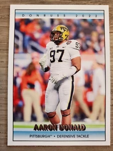 Aaron Donald 2022 Panini Chronicles Donruss Draft Picks #9 Pitt/Rams - Bild 1 von 2