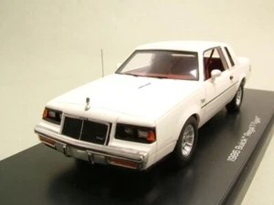 Buick Scaffale T-Type 1986 Modellino Auto Bianca 1:43 Auto World - Foto 1 di 4