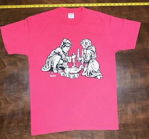 Supreme Medium Sean Cliver Child Sacrifice T Shirt Magenta Deadstock 2008 - Picture 1 of 5