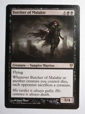 Butcher of Malakir Duel Decks: Sorin vs. Tibalt     Mtg Magic (Mint-Nm)