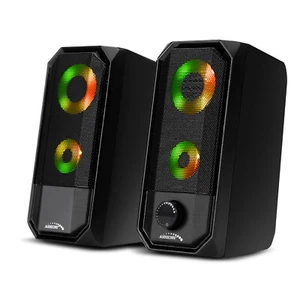 Haut-parleurs d'ordinateur portable Bluetooth 5.0 6 W noir Commande tactile - Photo 1/6