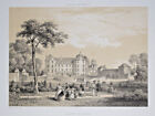 Chateau Buron Lithographie Felix Benoist Charpentier Loire Nantes 1850
