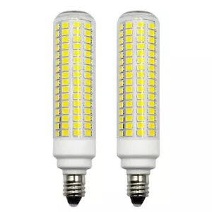 2pcs E11 LED Bulb 168-2835 Light Lamp Ceiling fan Lights 8W 1150LM 110V/120V - Picture 1 of 6