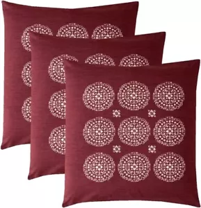 Set of 20 Japanese Zabuton Cushion Covers Dynasty Enji Design 55 × 59㎝ - Picture 1 of 8