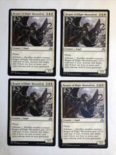 4x MTG Shadows over Innistrad Reaper of Flight Moonsilver EX Magic the Gathering