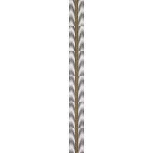 Schwarz/weiß gestreift #5 Nylon Antik Messing Spule Reißverschlüsse: 3 Yards mit 9 Zügen fr - Bild 1 von 1