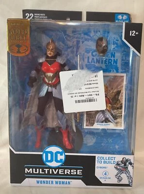 Figura McFarlane DC Multiverse Gold Label Flashpoint Wonder Woman BAF Cyborg Foto 1 de 4