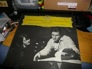 record LP Rare DGG Martha Argerich / C. Abbado Klavierkonzert Nr. 1 Litzt NM- - Imagen 1 de 5