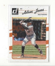 2017 Donruss Aqueous Test Proof #56 Adam Jones Orioles /49 