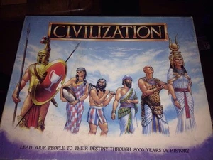 BIN Civilization Gibsons Gioco da Tavolo Vintage - Completo - Buone Condizioni - Foto 1 di 7