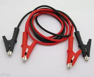 Cable de prueba de clip de cocodrilo de alto voltaje de silicona para clip de cocodrilo de 20 piezas - Imagen 1 de 2