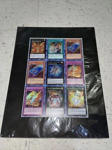 YUGIOH GALACTIC OVERLORD GAOV SECRET RARE UNCUT SHEET 1ST EDITION CARDCAR D - Picture 1 of 4
