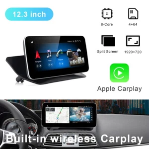 12.3" Android Car GPS Dash Screen For Mercedes Benz E Class Coupe W207 2013-2016 - Picture 1 of 12