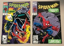 The Amazing Spiderman No.7 (1990) Ghost Rider / Hobgoblin and No.27 (1992)