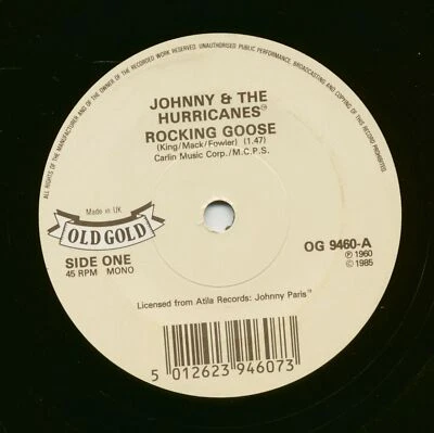 Johnny & The Hurricanes - Rocking Goose - Beatnik Fly (7inch, 45rpm, SC) - Vi... - Bild 1 von 2