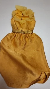 VINTAGE "BARBIE GOLDEN GLITZER KLEID" NR - Bild 1 von 4