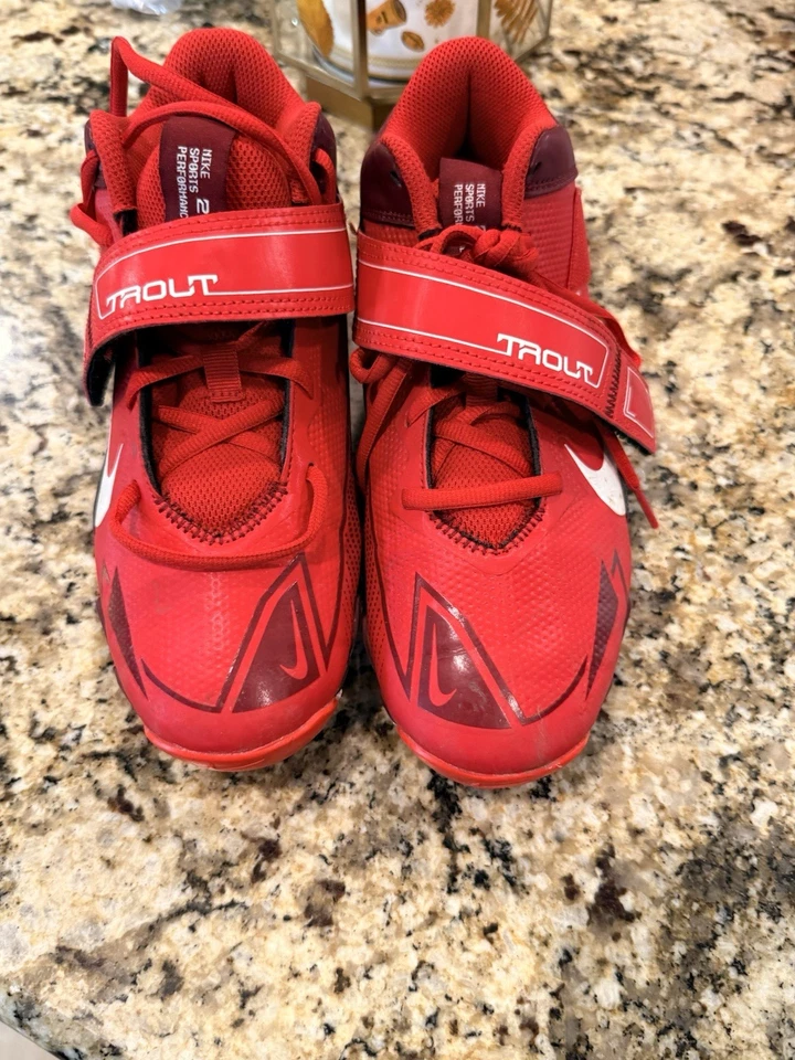 Nike Force Trout 8 Keystone Baseball Cleats Youth 5.5Y Red Keystone  - Image 1 of 4