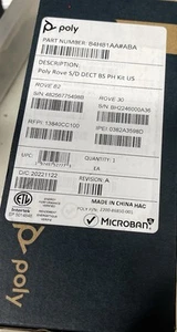 Poly Rove Single Dual Cell DECT B2 Stacja bazowa + 30 słuchawek telefonicznych 84H81AA#ABA - Zdjęcie 1 z 3