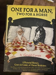 EINS FÜR EINEN MANN, ZWEI FÜR EIN PFERD VINTAGE 1961 BUCH von Gerald Carson Bramhall House - Bild 1 von 3