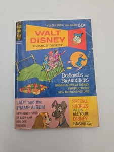 Walt Disney Comics Digest #33 Gold Key Comics 1972 Lady and the Tramp - Picture 1 of 2