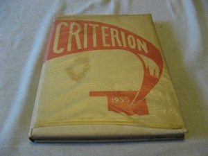 1955 Criterion Ardmore HS High Oklahoma School Yearbook HEAVILY SIGNED - Foto 1 di 4